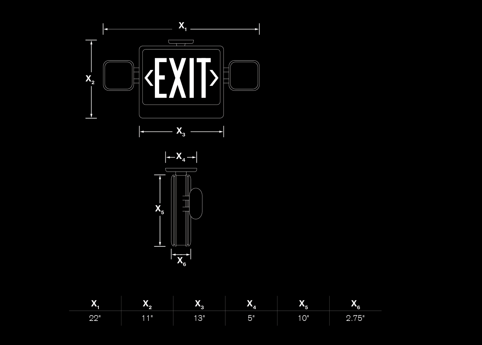 DCLX-C-Dimensions